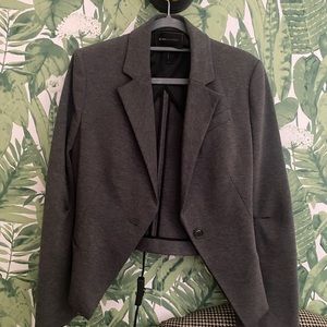 BCBG Blazer Gray size Medium